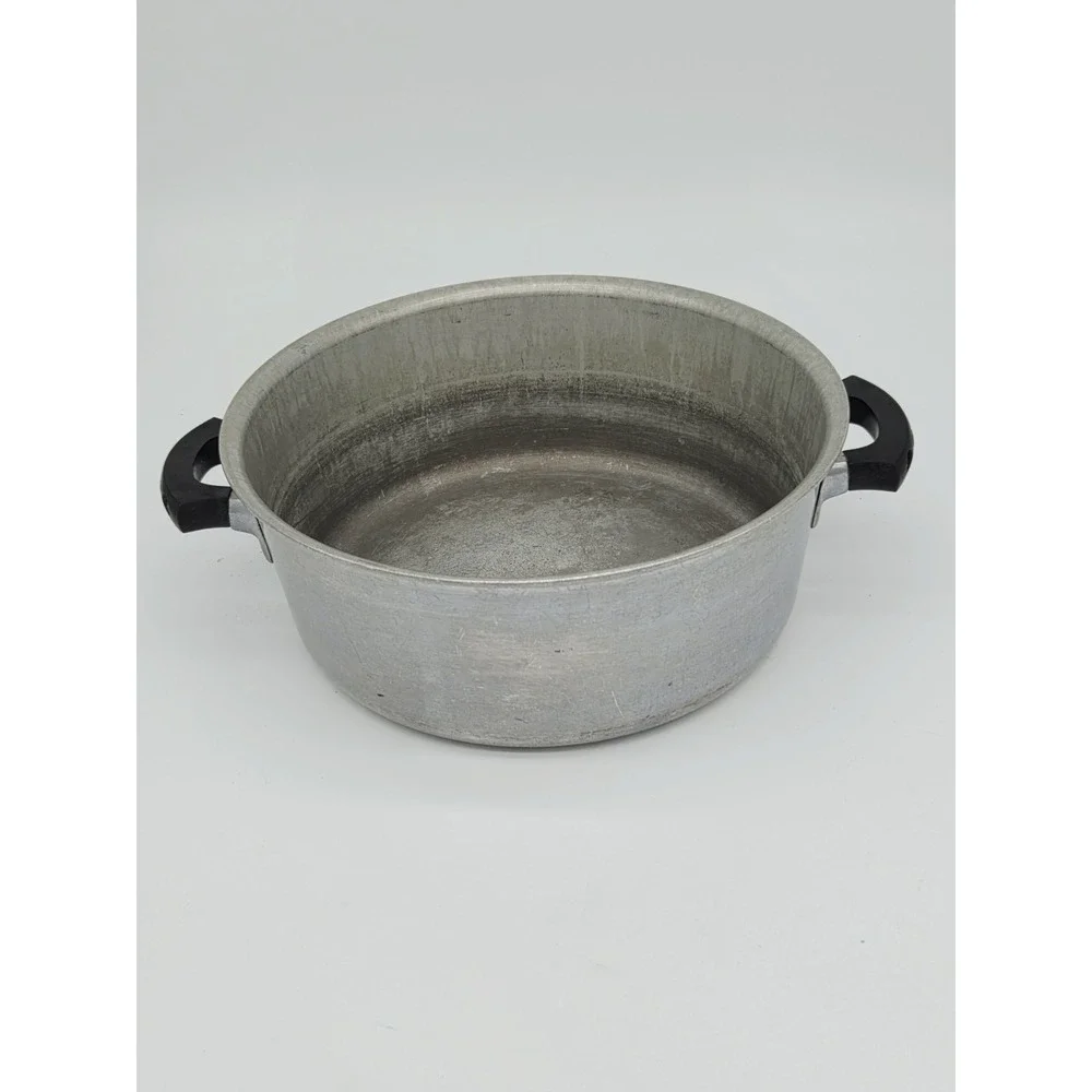 Vintage Wear-Ever No. 814 4 Qt. Aluminum Stock Pot‎ No Lid 10 2/8